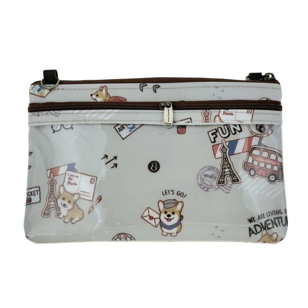 Waterproof Corgi Crossbody Shoulder Phone Purse - Picture 2 of 10